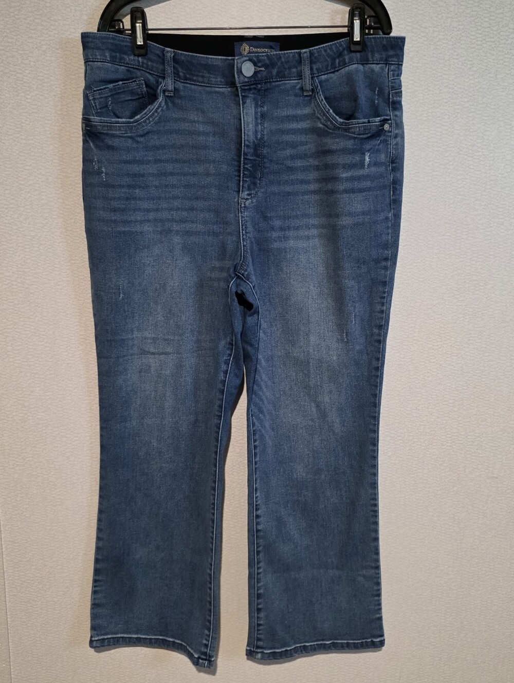 Democracy Ab Solution High Rise Bootcut Jeans Stretch Size 16